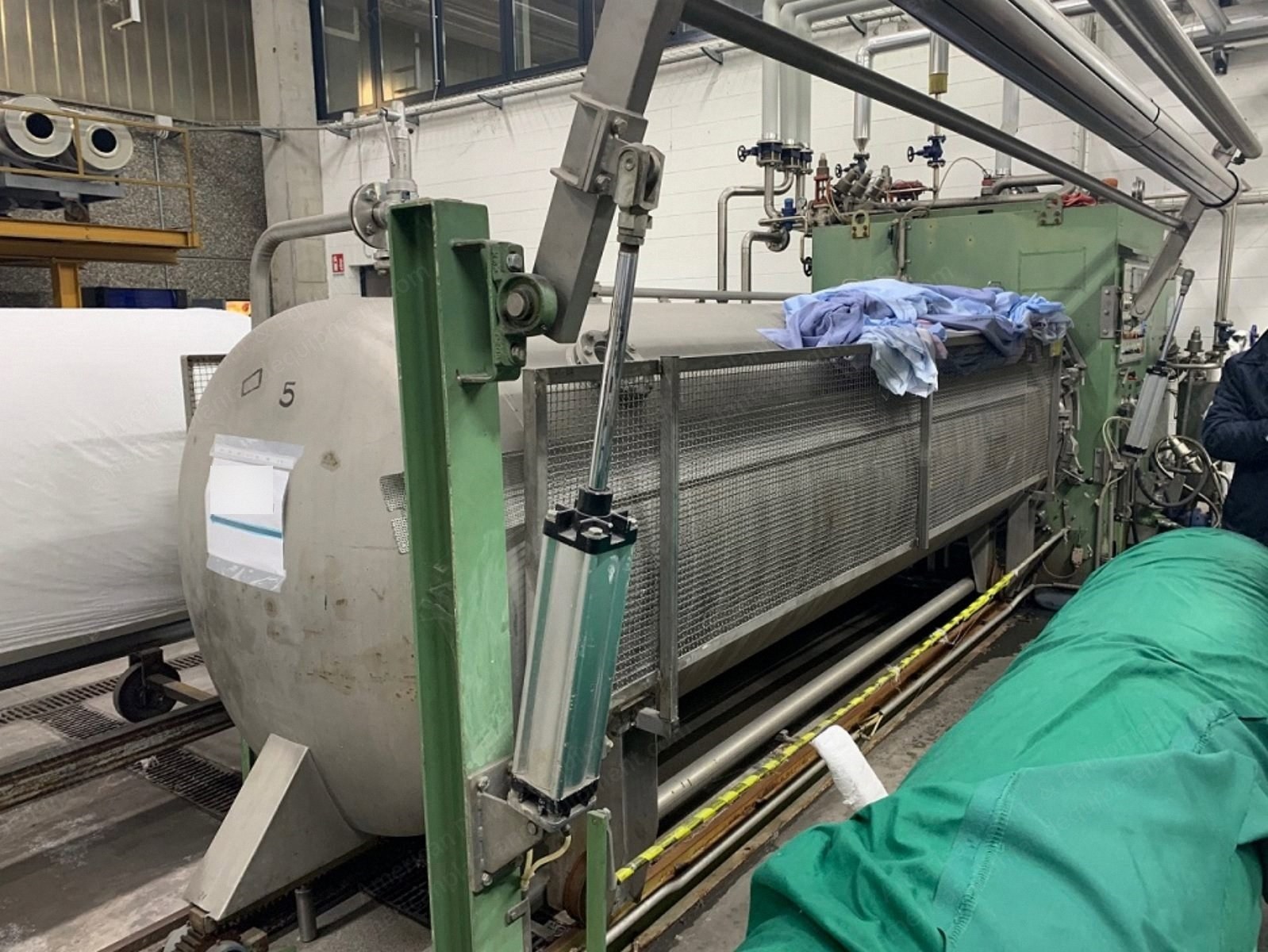 MCS, Compact Jigger JP70, 1997, 3600mm Roller Width, 144ºC High Temperature, Hydraulic System