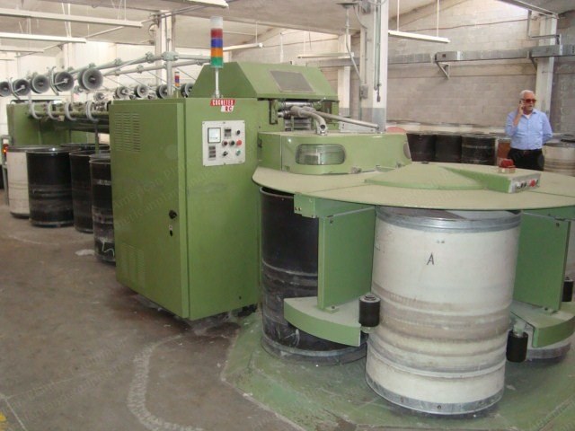 Complete Worsted Spinning Plant, 1984, Acrylic Long Fiber, Nm 16-60, 150 kg/hr Nm 28/2