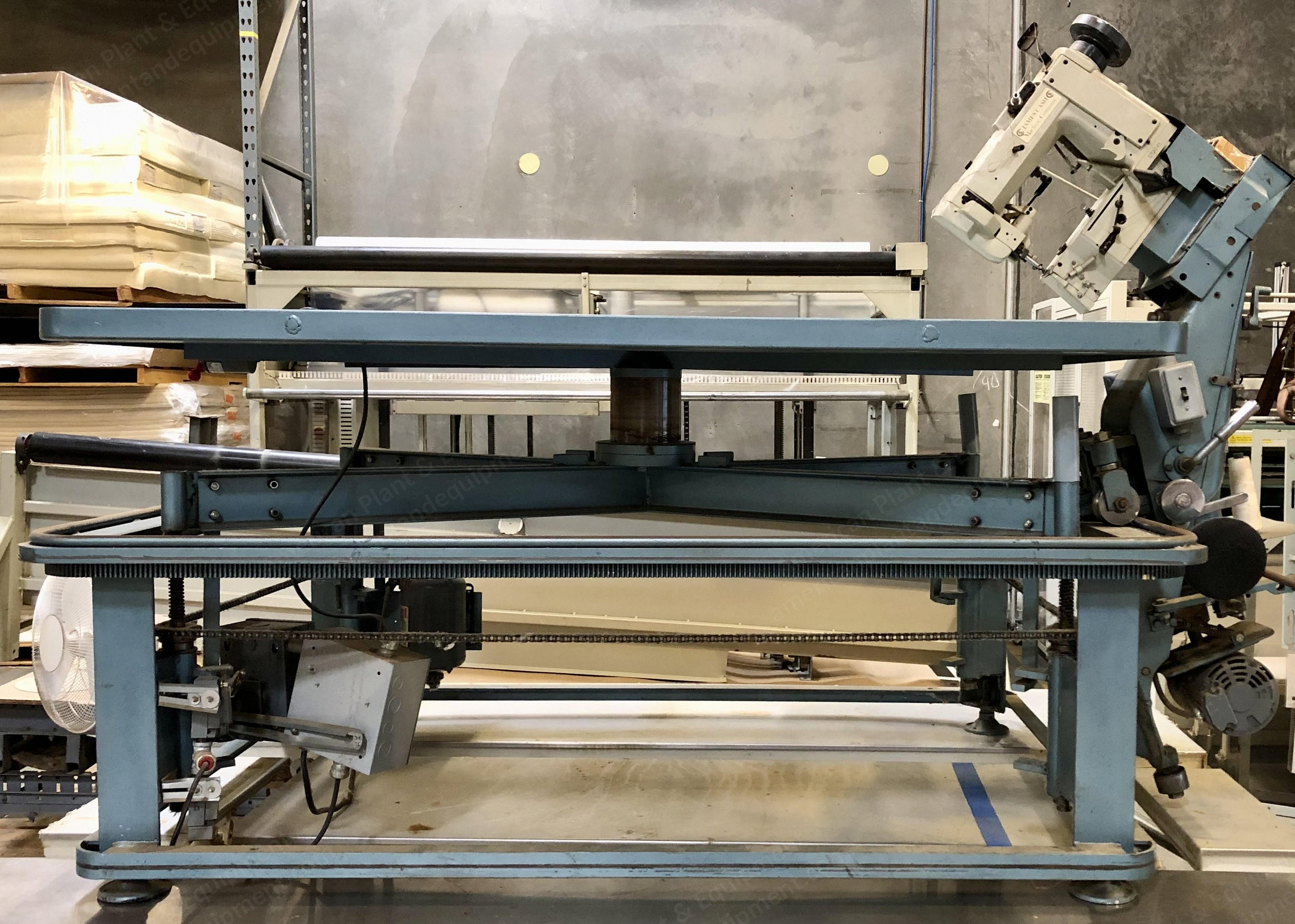 James Cash, Singer 300U103A, Tape Edge Machine, 12 inch Mattress Height, King Size Extensions