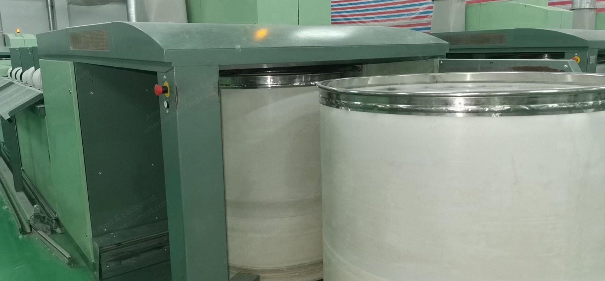 Rieter, E66 and E35, 2014, Combers and Unilap, Can Size 1000x1100mm, Auto Can Changer