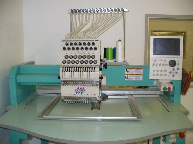 Tajima, TFMX-C 1501, 1-Head Electronic Multi-Head Automatic Embroidery Machine