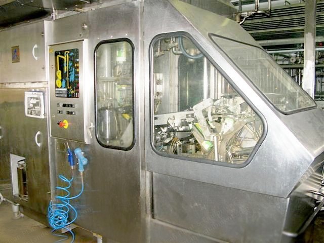 Tetra Pak, TBA 8 LSC 1500 sl, Filling Machine, Capacity 6000 Pa/h, with PT 8, TCAP 47, Packer TCBP 70