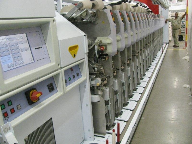Toyoda, RX240 SF, 1997, Ring Spinning Frames Linked with Schlafhorst 338 Autoconers, 1008 Spindles, 75mm Gauge