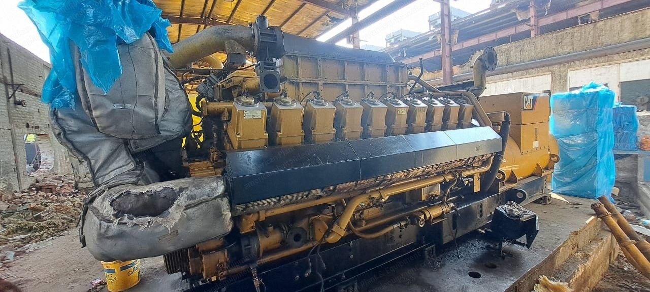 Caterpillar, G3520C, 2 MW, 415 Volts, 50 Hz, Natural Gas Engine