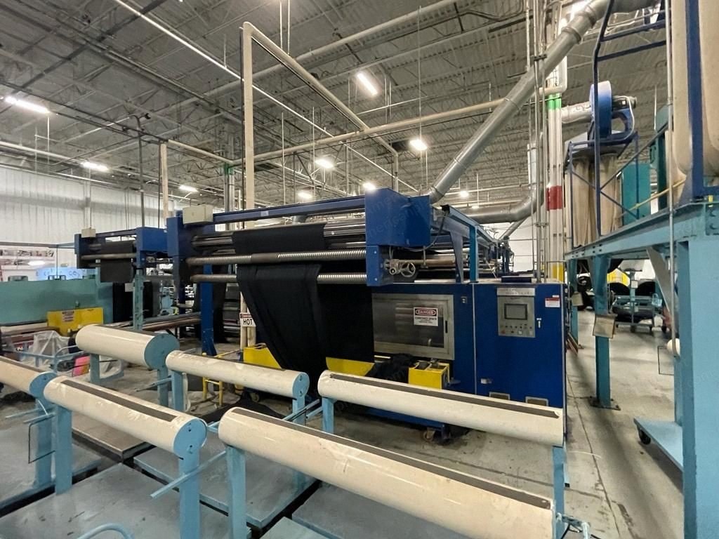 Lamperti, 2005, Raising Machine, 2600mm Width, 24 Rollers, For Knits