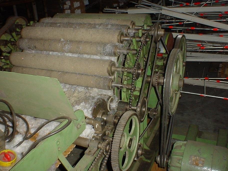 Sample Card, 650mm Working Width, Swift Diameter 500mm, Doffer Diameter 330mm