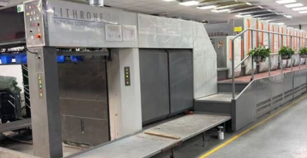 Komori, GL740-C, 2021, 7 Colors, Coater, SAPC, UV Dryer