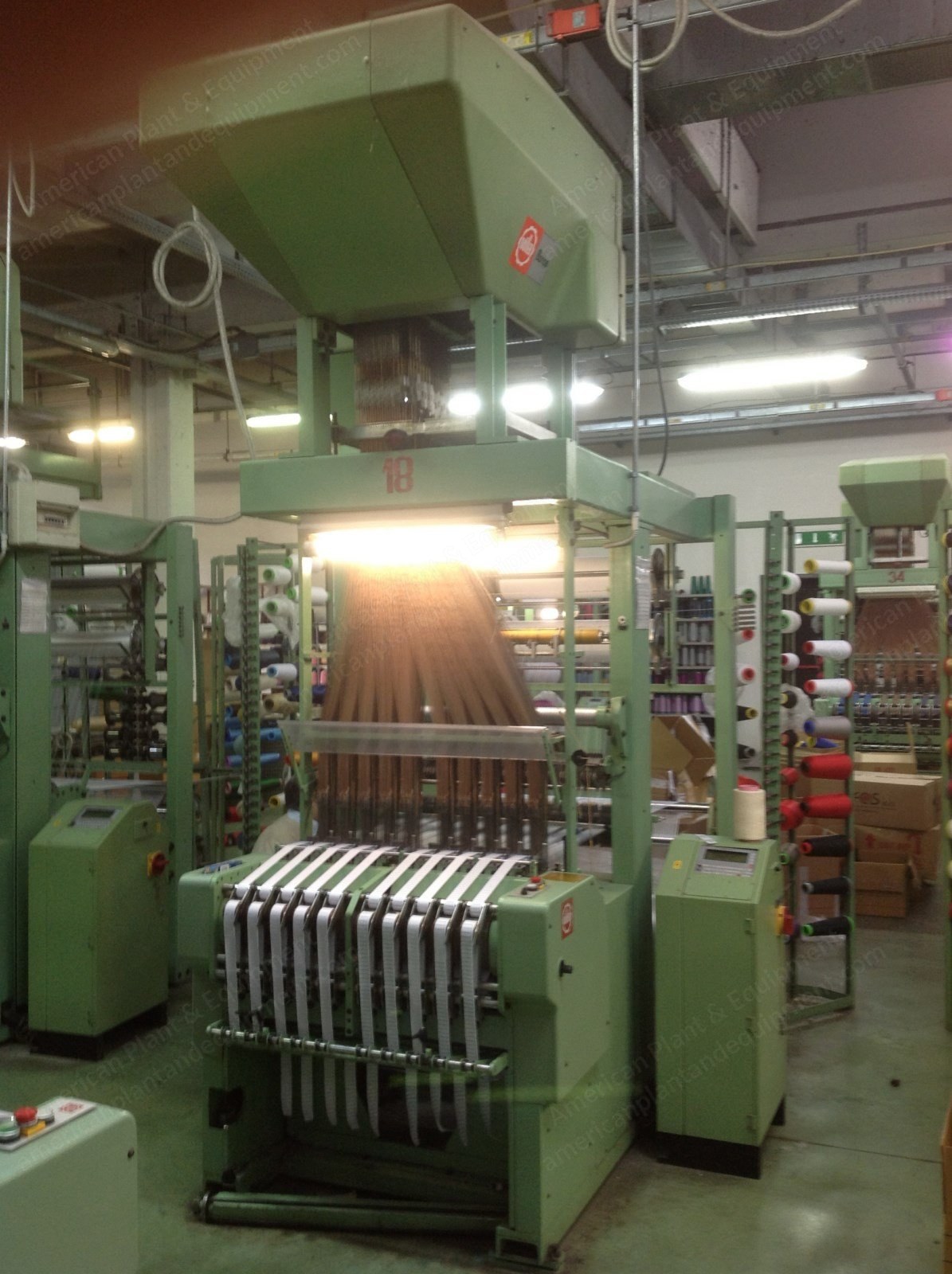 Muller, MVC2, 1997, Label Jacquard Loom, SPE 320 Hooks