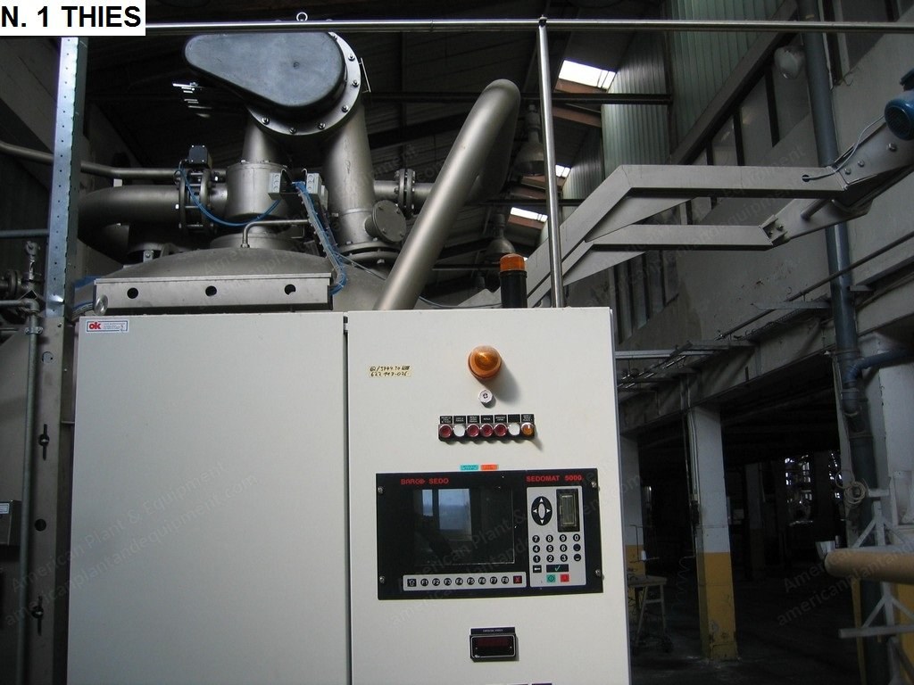Thies, Luft Roto 140/1, 2007, Air Jet Dyeing Machine, 200kg Capacity, High Temperature 140°C