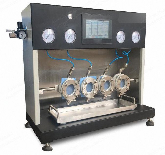 NovaStar,  Protective Clothing Blood Penetrability Tester, 4 Experimental Stations, ASTM-F903-03