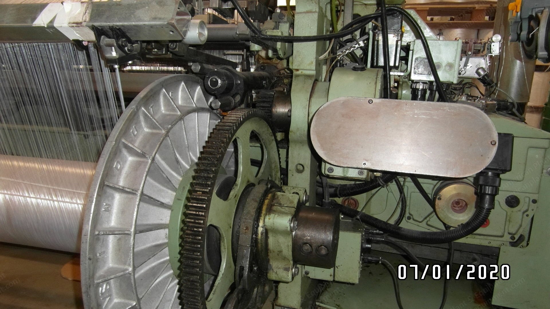 Sulzer, P7200, 1997, Projectile Looms, Width 3600mm to 5400mm, Staubli Dobby 2665, 2 Colors