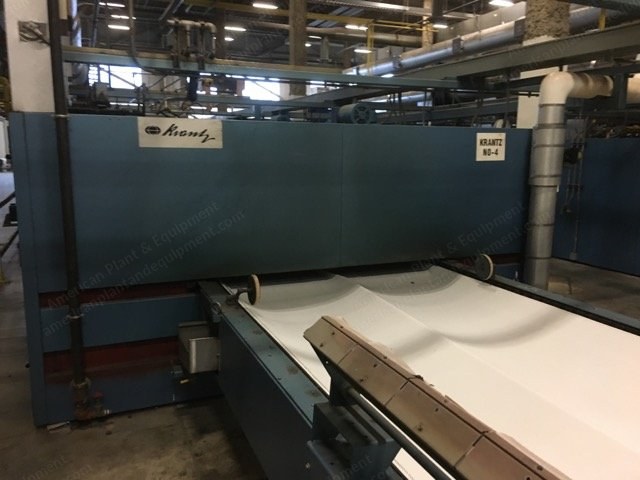 Krantz, Tenter Frame, 1996, 100 Inches Wide, 8 Zones, Gas Fired, with Bianco Padder