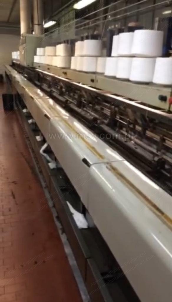 Scheller, NCH, Full Fashioned Flat Knitting Machine, 12 Heads, 21 Gauge, 34" Diameter, 3 Colors