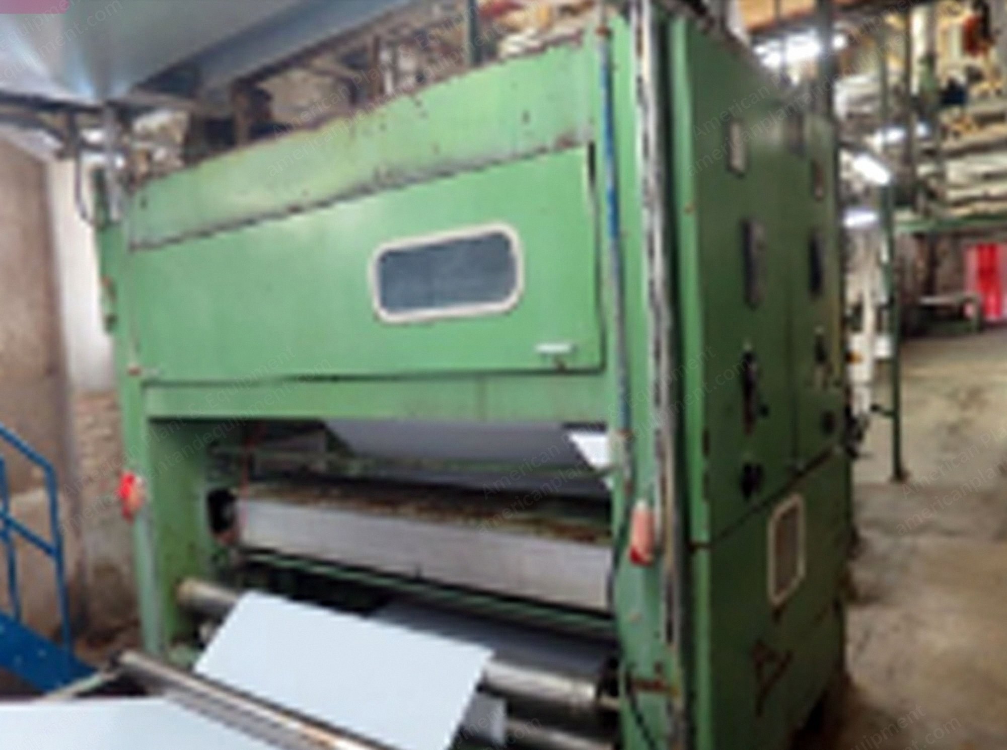Osthoff Singeing Machine, Complete with Spare Brenner