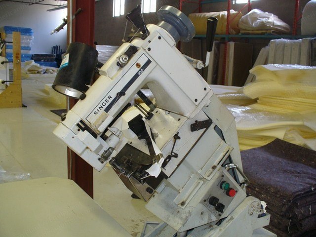 Spuhl Anderson, TE, Tape Edge Machine, Singer 300U Sewing Head, 55x81.5 inch Table, 220V