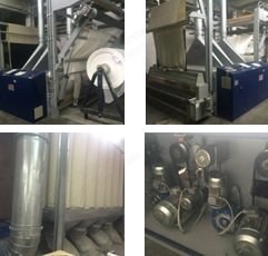 Lisa, Horizontal Carbon Brushing Machine, 2003, 2000mm, 3 Carbon Brushing Cylinders