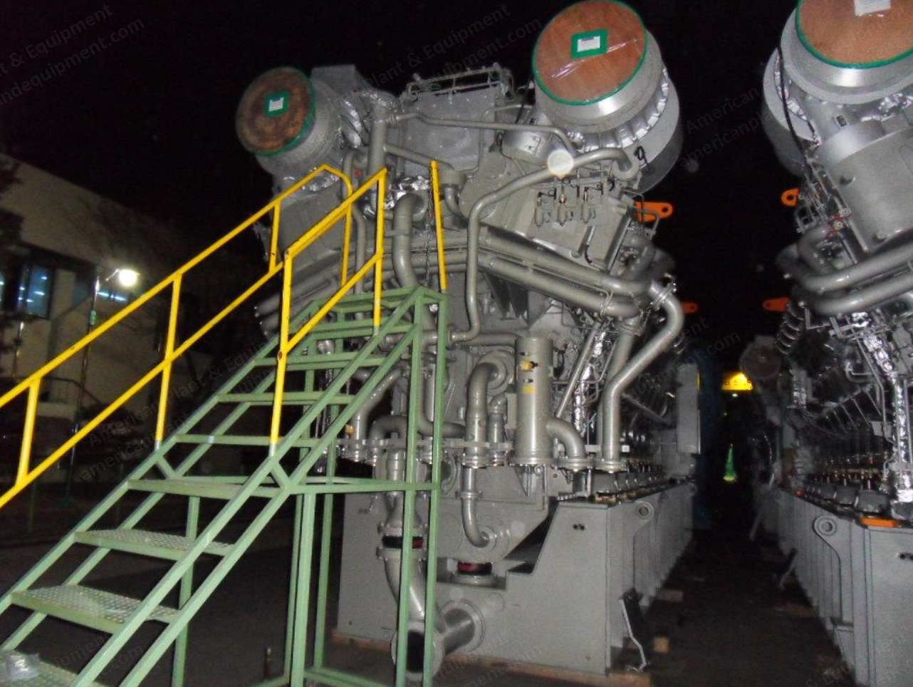 STX-MAN, 18V32/40, 2011, 8.7MW, 60Hz, 13800V, Unused Power Plant Engine