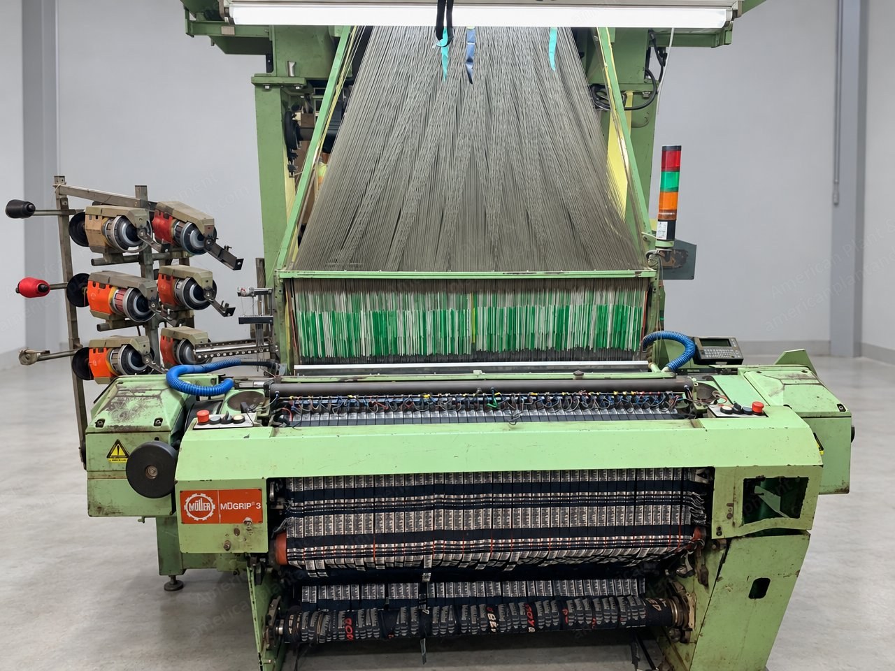 Jakob Muller, MBJ3 1/1150, 1995 and 1997, Label Weaving Looms, SPE 1536/864 T Jacquard, 5,760 Hooks, 2 Units