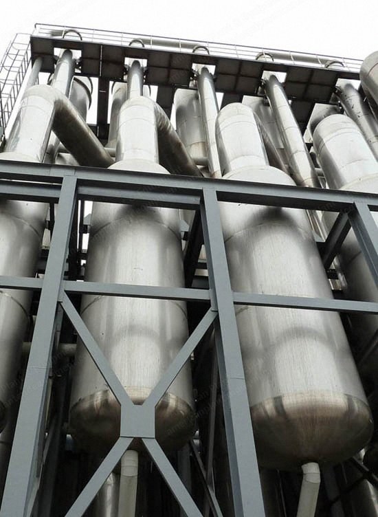 NovaStar, Milk Powder Production Plant, Capacity 2500 kg/h, Three Effects Falling Film Evaporator