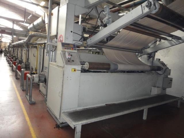 Bruckner, Tenter, 1988, 2400mm Working Width, 6 Chambers, Gas Heated, Pin Chain