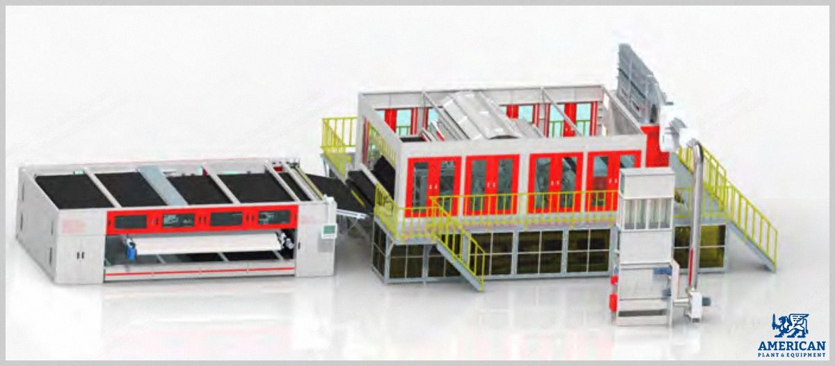 NovaStar, NN516, Needle Punching Felt Line, 4.5m, 900+ kg/h, 170-700 GSM