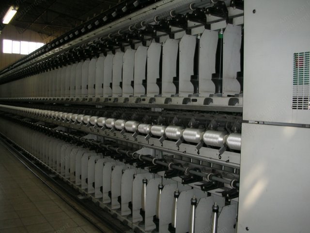 Rieter, Polyester Yarn Twisting Machine, 2002, 336 Eyed, Double Folded