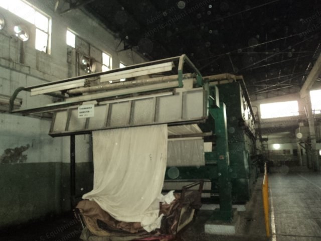 Artos Babcock, Thermosol Dyeing Machine, 1992, 2600mm Working Width, Kusters Padder, Gas Heated