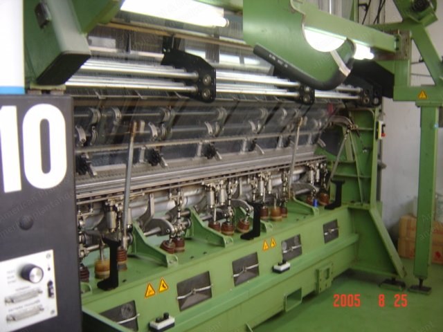 Karl Mayer, RJSC, 1994/1995, 130" Working Width, E14 Gauge, Jacquard Warp Knitting Machine