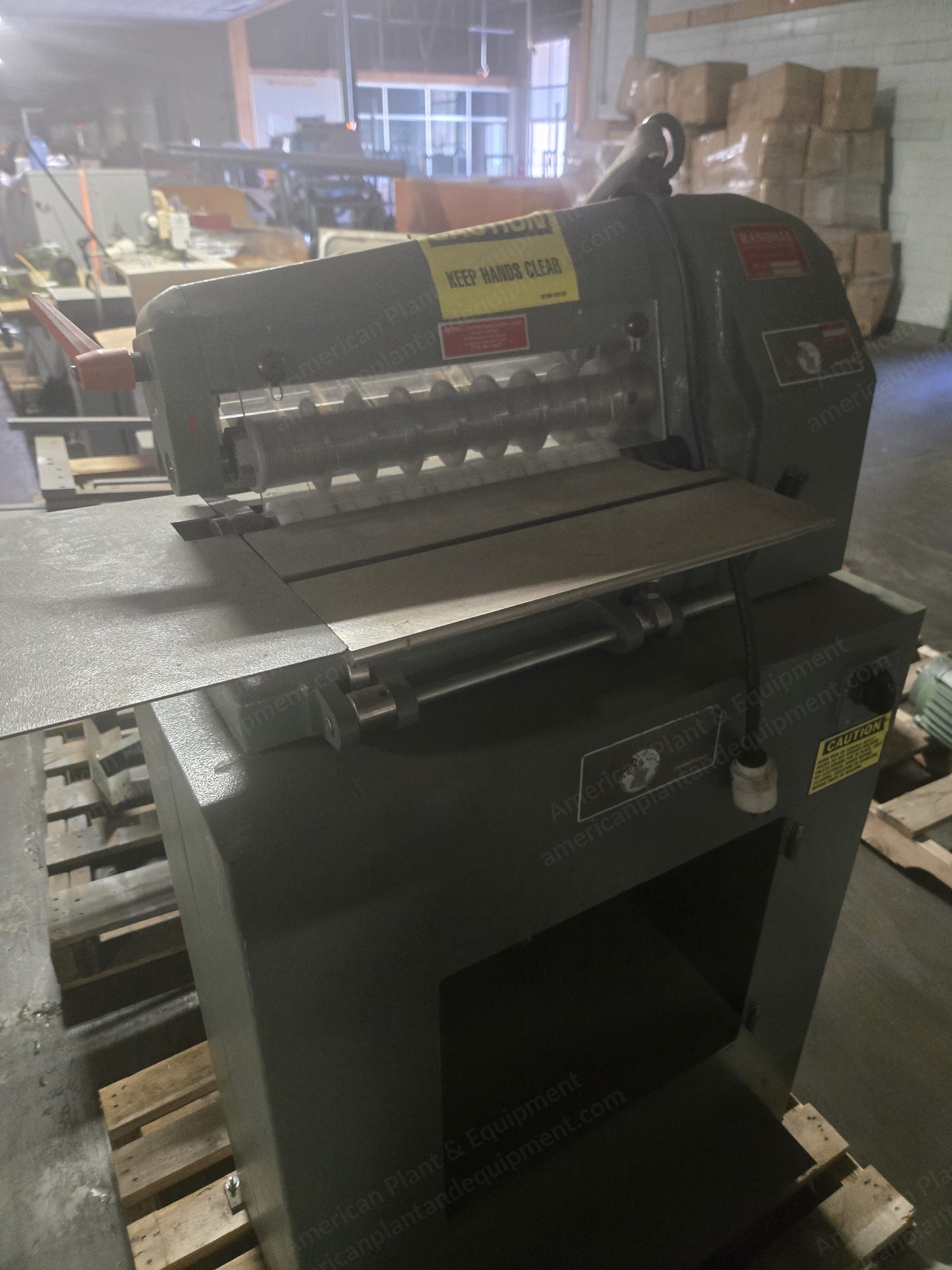 Randall, R 12, Slitting Machine, 12 Inches, Green