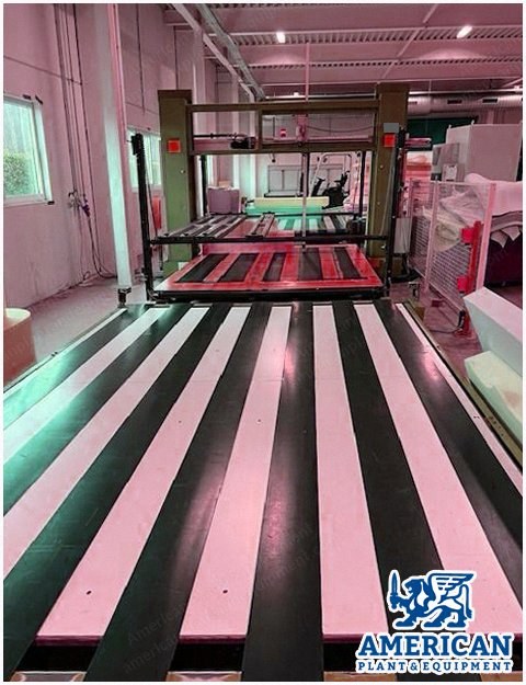Baumer, OFS 222, 2007, Horizontal Foam Cutting Machine, 2300x1300x2300mm Bun Capacity