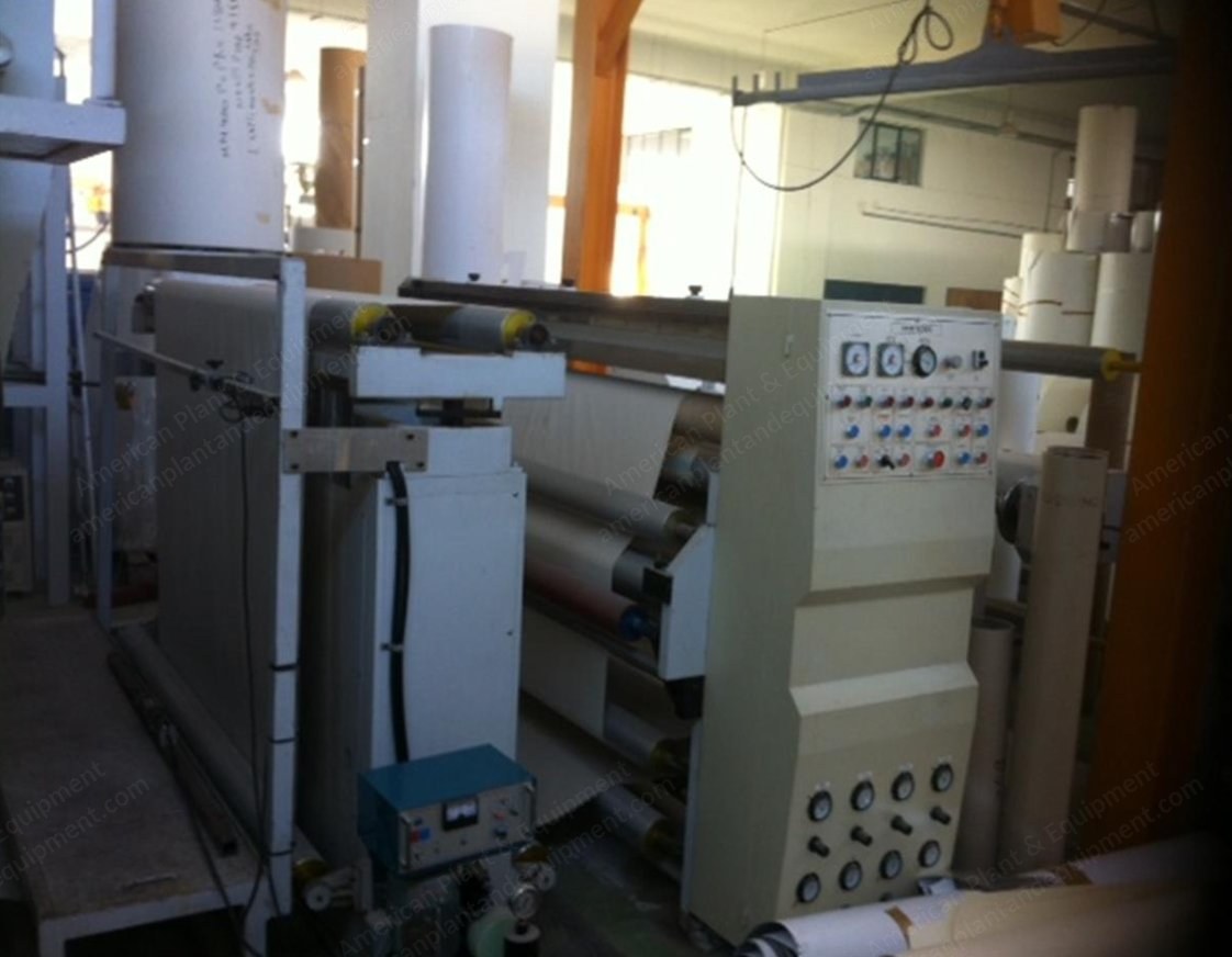 Tecnoconverting, EC31, 2001, 1500mm Width, 1 Rotogravure Primer, 1 Extrusion Coating Unit, 1 Extrusion Lamination Unit
