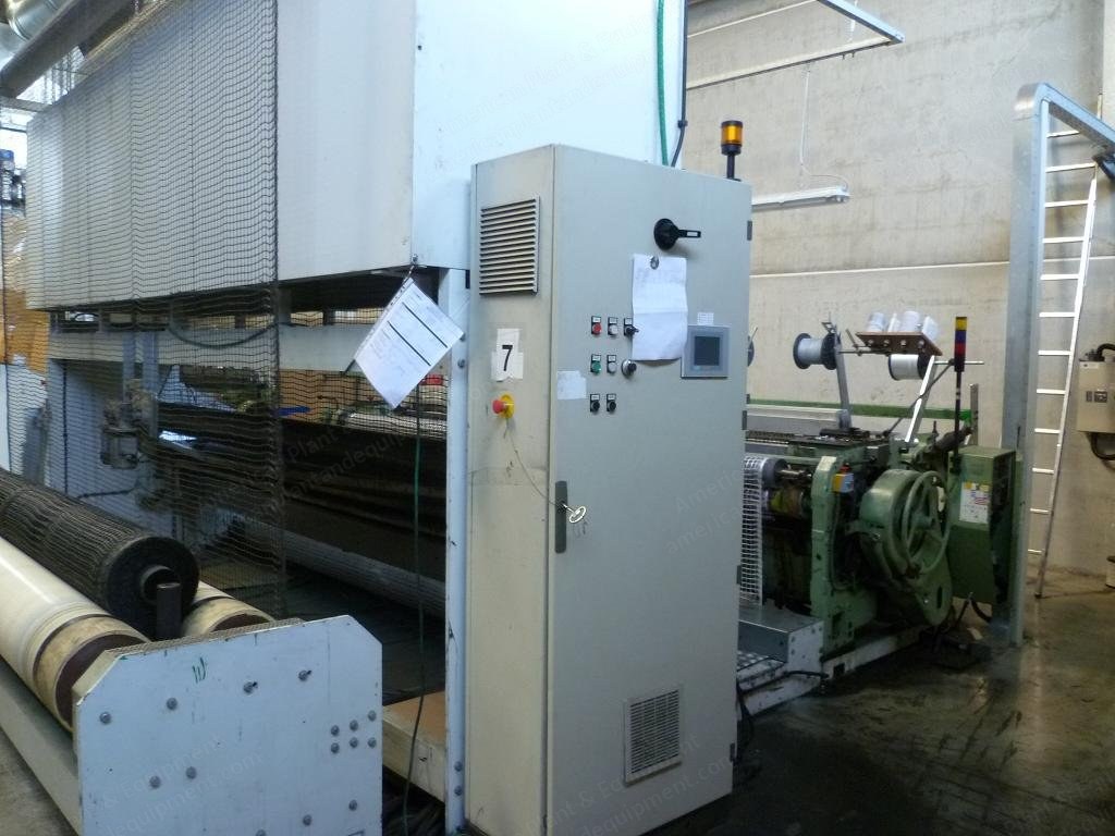 Sulzer, PU, 3800mm Working Width, Geotextile Weaving Line with PVC Coating