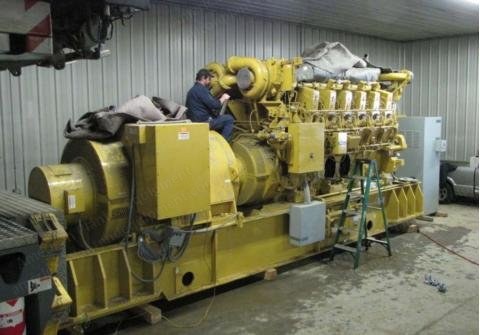 Caterpillar, G3612, 1998, 2300 kW, 60 Hz, 2400V, Natural Gas