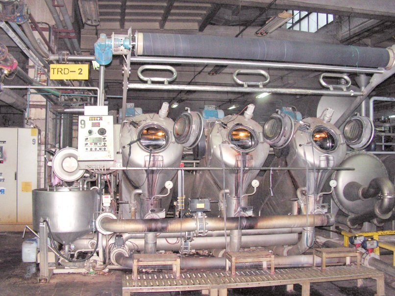 Thies, High Temperature Dyeing Machines, 1993-2005, 40kg to 550kg Capacity, 1 to 4 Tubes