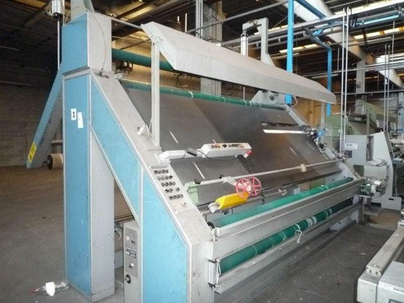 Testa, Eureka 111 5BT, 1993, 3400mm Roller Width, Automatic Carton Tube Feeder, Wrapping Machine