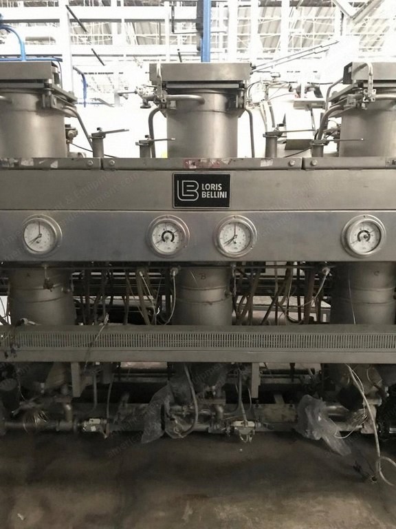 Loris Bellini, RBNOI, 2013, Horizontal Yarn Package Dyeing Line, 6000 kg/day Capacity