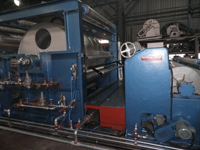 Poong Kwang, PK-S1-1,800, Reconditioned Sanforizing Machine, 1800mm Working Width, Max 100 m/min