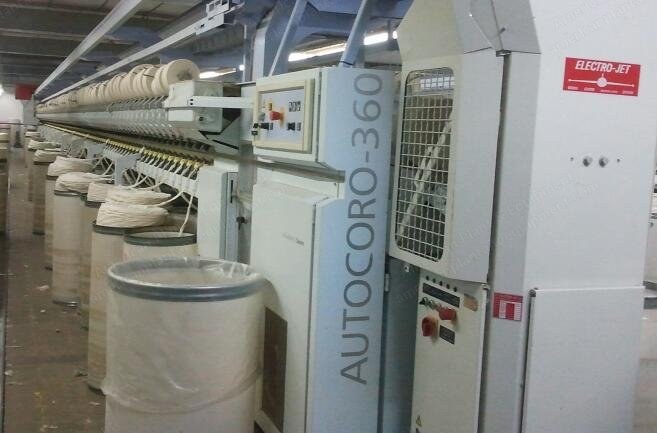 Schlafhorst, ACO 360, 2004, 312 Rotors, SE 12 Box, Corolab XF Clearer