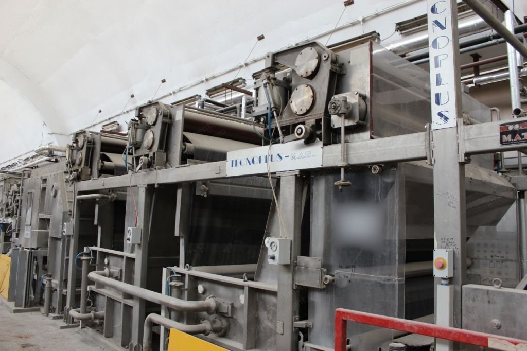 Technoplus, M.A.T., 1993, Continuous Open-Width Washing and Bleaching Plant, 1800mm Working Width