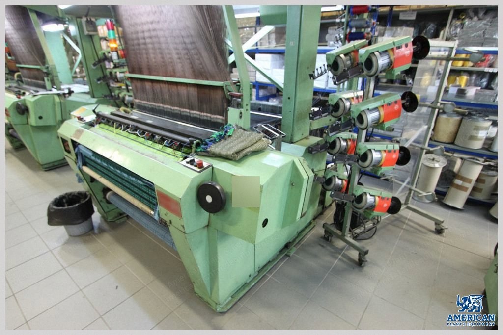 Muller, MBJ3, 1995, Rapier Label Loom, 8 Colors, Mudata 4, SPE 1536/1152