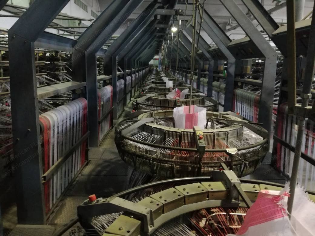 Starlinger, SL.4, 1999/2000, Polypropylene Bags Circular Looms, 740 RPM, 2000 m/day