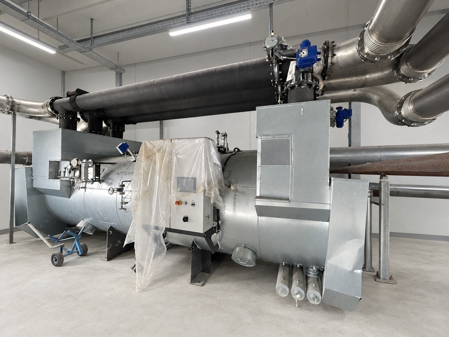 Jenbacher, JMS 312, 2022, Gas Engine CHP Unit, Never Used, LNG Fuel, Control Cabinet in Original Packaging