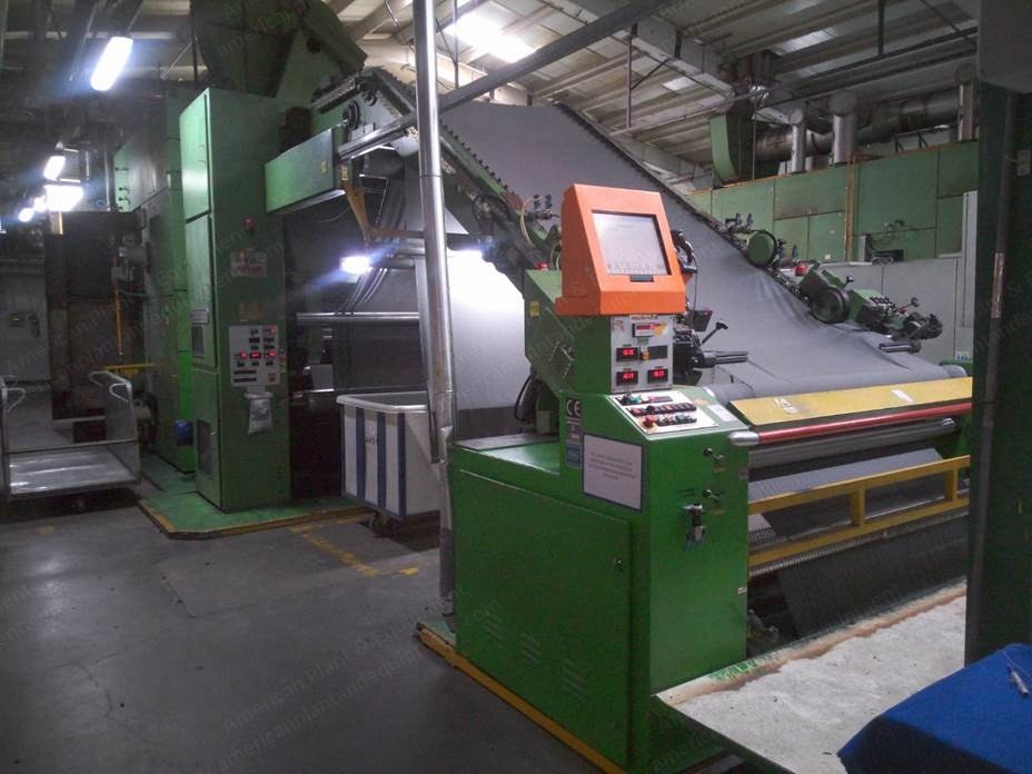 Bruckner, VNE6-18/2, 1997, Multi Level Stenter, Working Width 1800mm, 12 Chambers, Gas Heated