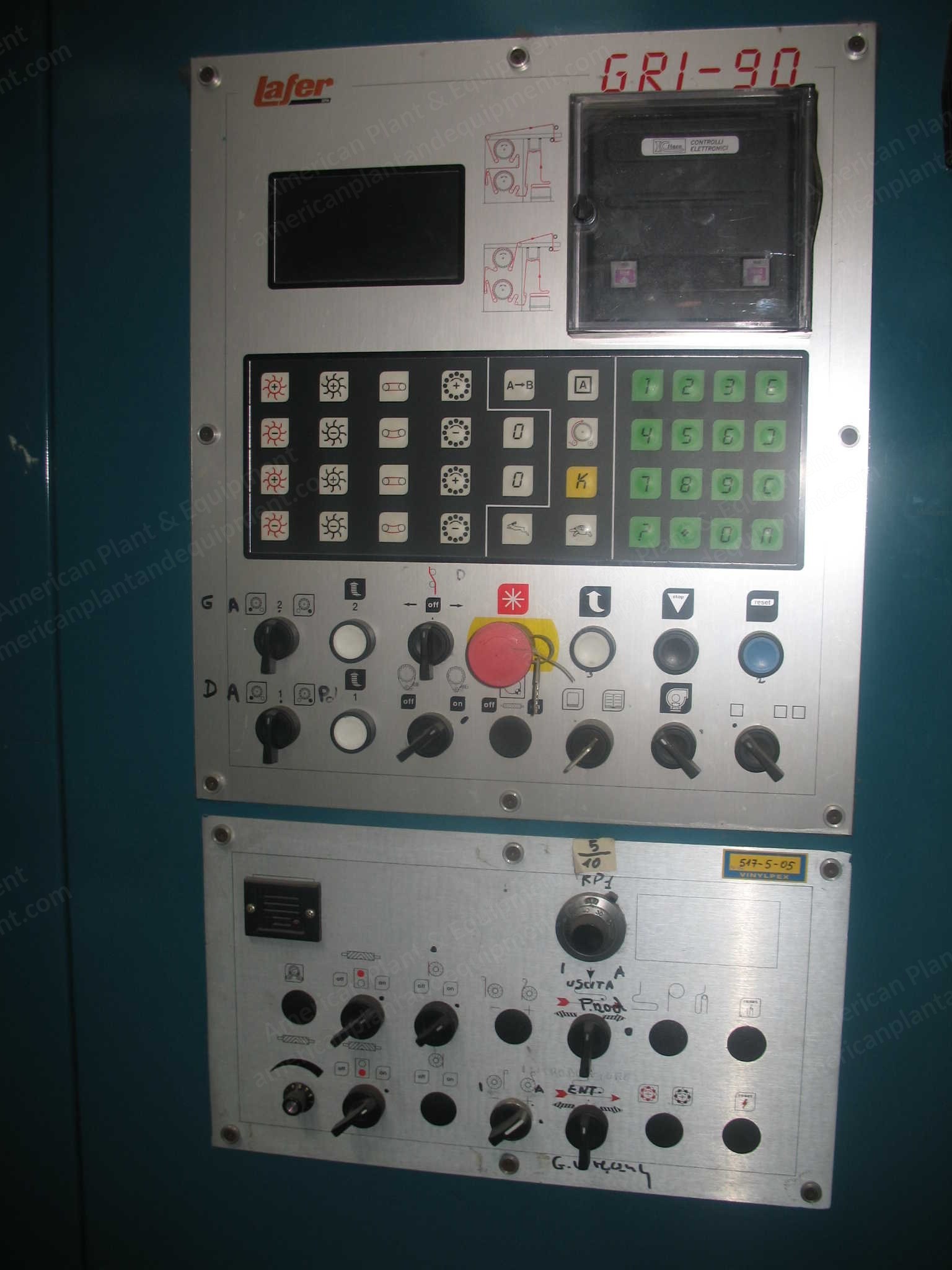 Lafer, 2000, 2 Cylinder Raising (Napper) Machine, 2200mm Working Width
