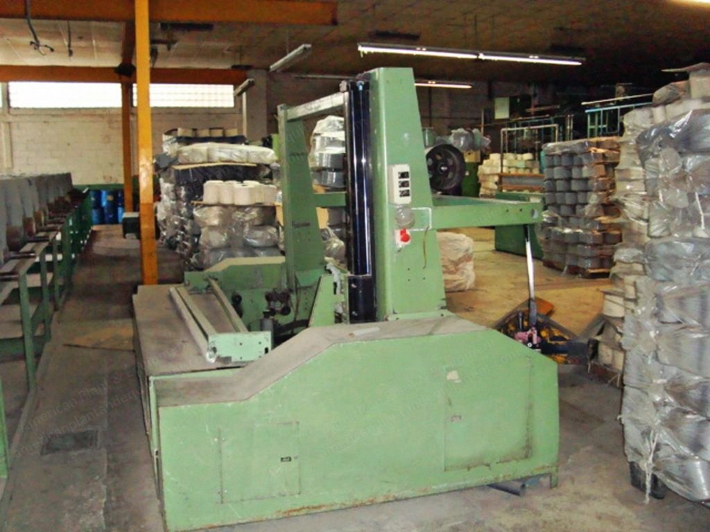 KTM, Indigo Dyeing Line, 1996, Balls to Beam, with West Point & McCoy Ellison Warpers, Rotal Slasher