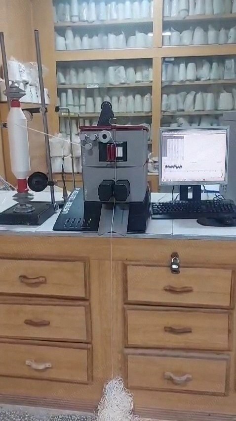 Uster, Tester 4, 2004, Evenness Tester, with UT4 Base SX-FA, Sensor OI, Conveyor S, Sensor CS, UT4-Changer