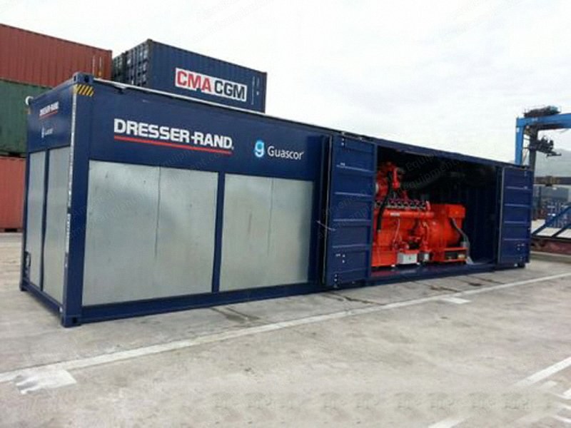 Siemens, SFGLD-560, Used, 750 kW, 1200 RPM, 60 Hz, 480 VAC, Generator Set