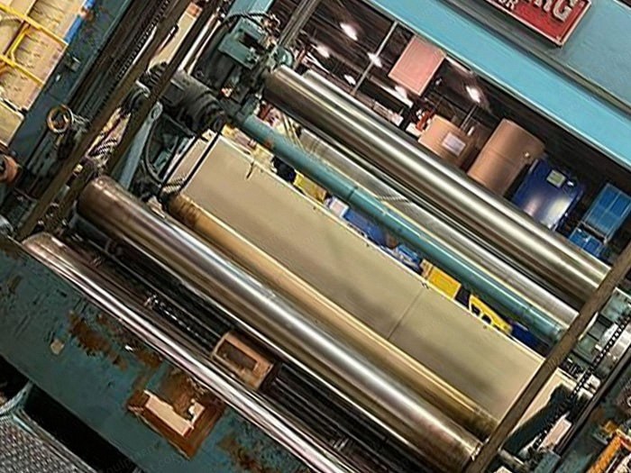 Jagenberg, Two Drum Winder, 77" Face Width, 50" Rewind Diameter