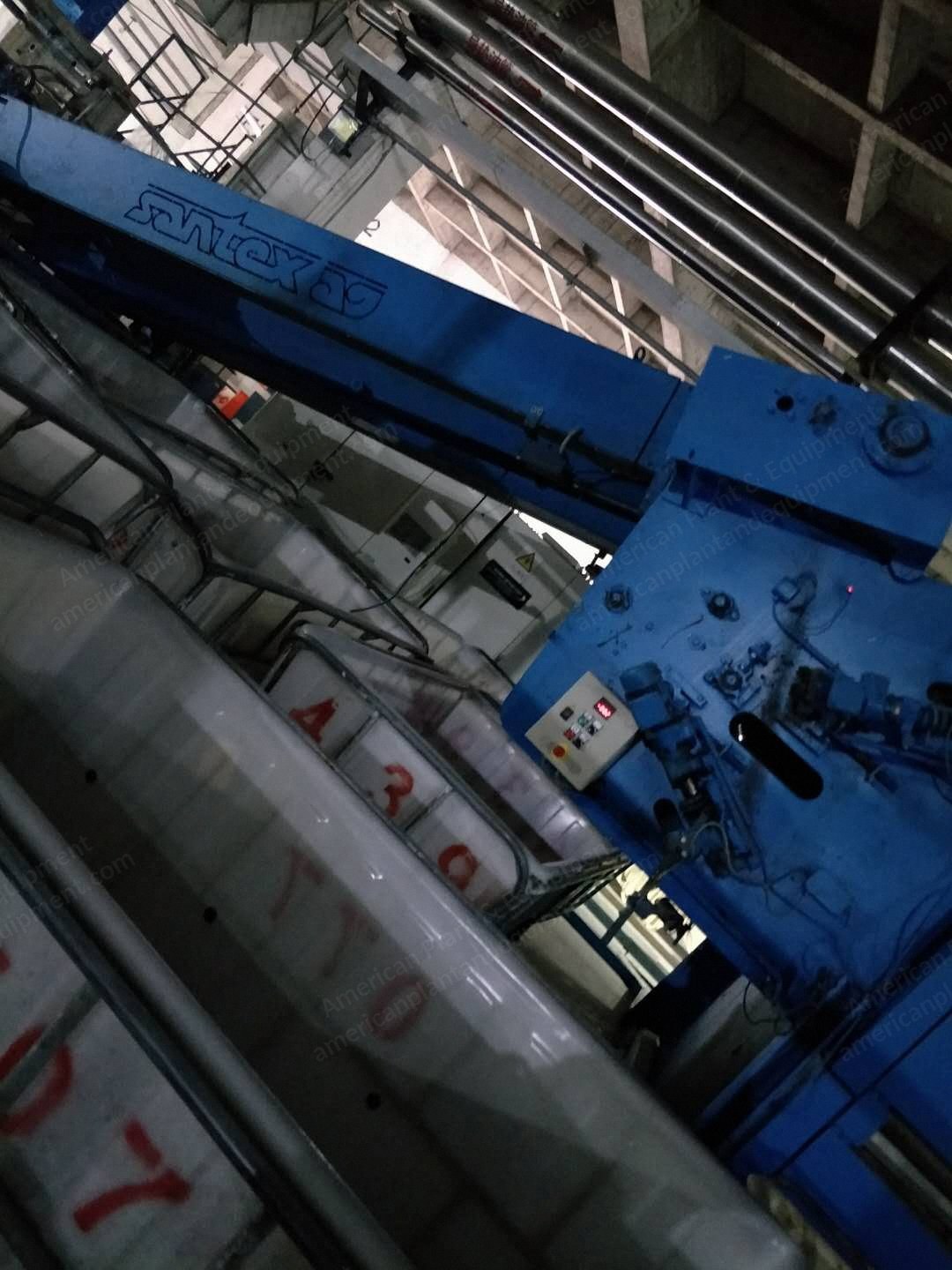 Santex, 2600mm, 2004, 6 Chambers, Steam Heated, Pin Chain Dryer