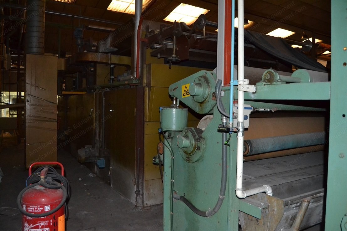 Anglada, Duplex, 1994, Continuous Tumbler, 1800mm Working Width, Gas Heated, 2 Chambers